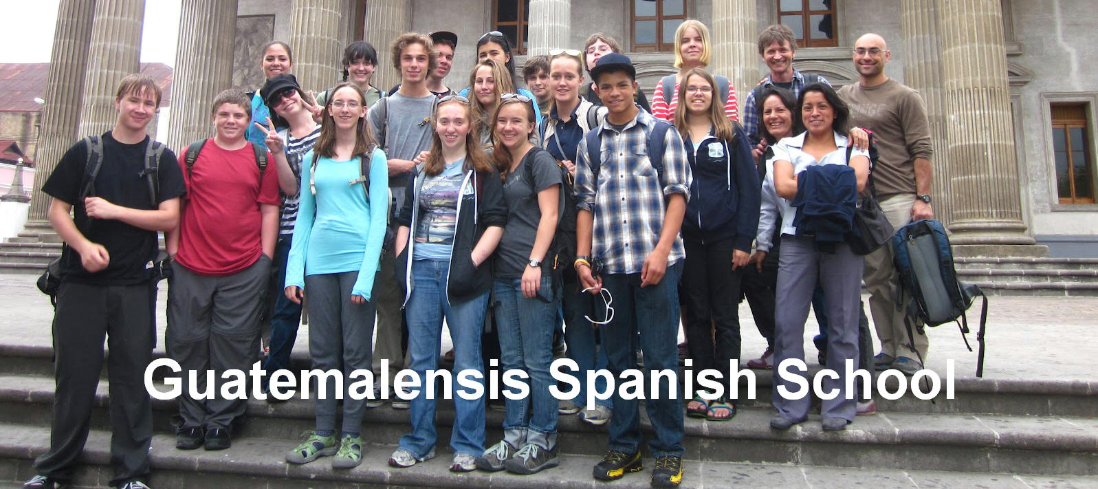Many groups of high school students from the USA come to Guatemalensis Spanish School to learn the Spanish Language because of its high standards of quality of teaching.